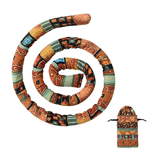 Böhmen Haarschal Twist Krawatte Für Junge Mädchen Pferdeschwanzhalter Spiralschloss Krawatte Pferdeschwanzhalter von KieTeiiK