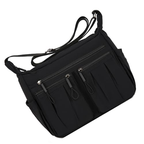 Crossbody Bag Für Frauen Mädchen Wasserdicht Leichte Lässige Schulter Handtasche Geldbörsen Reißverschluss Multi Taschen Beutel Geschenke Wasserdichte Nylon Messenger Geldbörsen Und Handtaschen von KieTeiiK