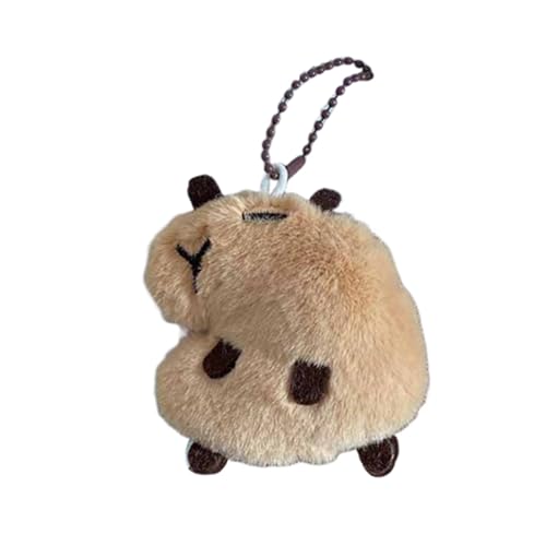 Fashion Plush Animal Keyring Accessoire Fun Quietscher Spielzeugbeutel Charme Handtasche Dekoration Für Den Täglichen Gebrauch Und Reisen Quietschende Capybara Spielzeug von KieTeiiK