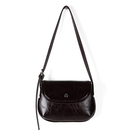 Frauen Retro Messengers Tasche PU Leder Schulter Crossbody Bag Koreanische Styles Handtasche Sättel Einfache Einkaufsbetrieben Frauen Retro Messenger PU Leder Schulter Crossbody Einfache Handtasche von KieTeiiK