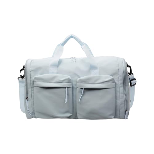 KieTeiiK 1. Faltbares Crossbody Reisetasche Leichtes Oxford Stoff Mit Erweiterbarem Speicher Für Pendelverkehr Und Wochenendausflüge Oxfords Stoffklappen Reisetaschen Mit Taschen von KieTeiiK