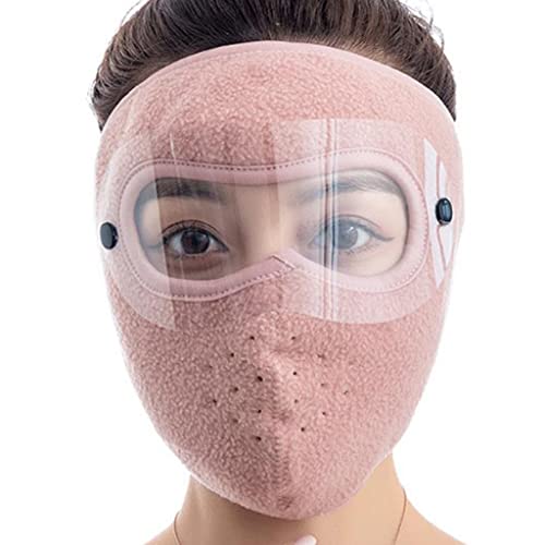 KieTeiiK Beanie Mütze,Vollgesichtsmaske Winddicht Fleece Warmes Gesicht Zum Schutz Winter-Kälteschutz-Gesichtsmaske Für Damen Und Herren Unisex von KieTeiiK