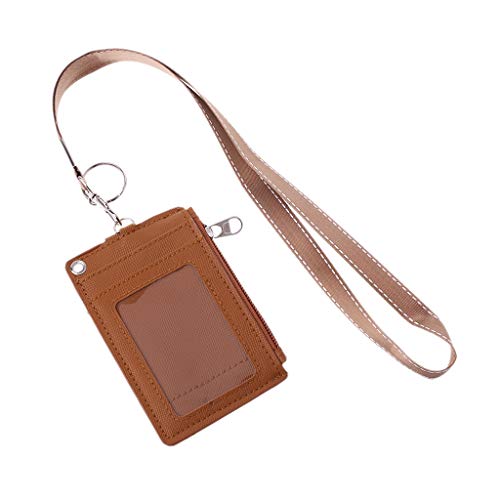 KieTeiiK Business Credit Card ID Abzeichen Münze Geldbeutelhalter Halsriemen Lanyard Schlüsselbeutel Kordelstringbeutel von KieTeiiK