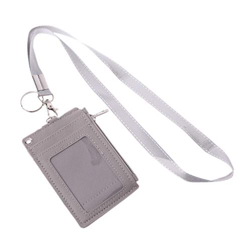 KieTeiiK Business Credit Card ID Abzeichen Münze Geldbeutelhalter Halsriemen Lanyard Schlüsselbeutel Kordelstringbeutel von KieTeiiK