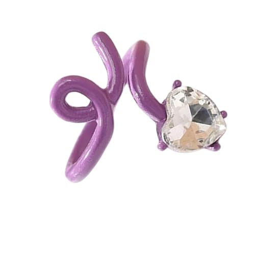 KieTeiiK Einzigartige Herzfinger Ringe Verstellbares Herz Öffnen Stilvolle Auffällige Fingerschmucklegertexte Textur Elegant Mode Accessoire KieTeiiK Einzigartige Herzfinger Ringe Verstellbares Herz Öffnen Stilvolle Auffällige Fingerschmucklegertexte Textur Elegant Mode Accessoire von KieTeiiK