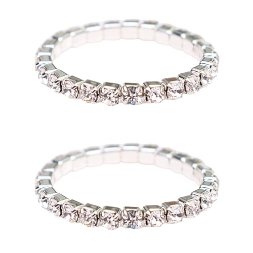 KieTeiiK Einzigartige Moissanites Elastizitätsband Ringe Funkelnde Ringe Accessoire Finger Dekoration Für Mode Einzelpersonen Date Night Accessoires von KieTeiiK