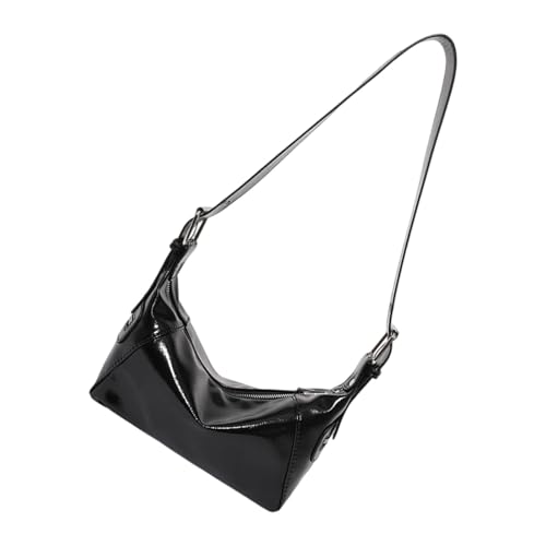 KieTeiiK Elegante Feste Farbunterarmtasche Leichte Umhängetaschen Frauen Geldbeutel Multi Pocket Organisation Tägliches Essentielles Sicheres Reißverschluss Umhängetasche von KieTeiiK