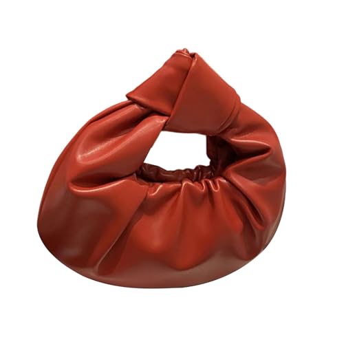 KieTeiiK Frauen Hoboes Toted Bags Handtasche Gerissene Knödel Beutel Beutel Damen Clutches Geldbörsen Geknotete Obere Griffbeutel Mit Reißverschluss Ruch Hoboes Dumpling von KieTeiiK