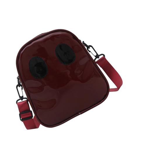 KieTeiiK Halloween Skeleton Color Blocking Crossbody Bag Praktische PU Satchel Leichte Geldbörse Für Party Outfit Pu Lustige Umhängetasche von KieTeiiK