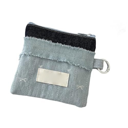 KieTeiiK Heckkarten Brieftasche Für Frauen Tragbare Münzbeutel Mit Sicheren Reißverschlüssen Praktischer Stoff Täglich Verwenden Kreditkartenhalter von KieTeiiK