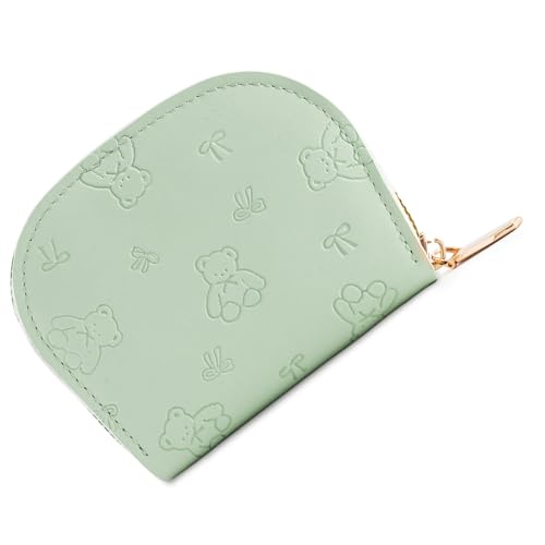 KieTeiiK Kompakte PU Leder Frauen Brieftasche Mit Mehreren Kartenschlitzen Und Reißverschluss Für Sichere Reiseeinkäufe Essentielle Tragbare PU Leder Geldbörse von KieTeiiK