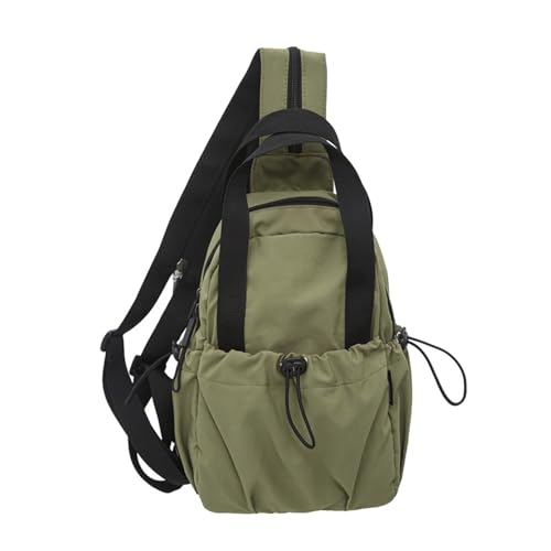 KieTeiiK Slings Bag Crossbody Rucksack Umhängetasche Fannys Pack Handtasche Brust Daypack Mit Reißverschlussgurt Für Frauen Männer Geschenke Crossbody Rucksack Schulter von KieTeiiK