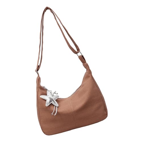 KieTeiiK Stilvolle Übergroße Leinwand Messengers Tasche Mit Geräumigem Innenraum Bequemer Crossbody Umhängetaschen Geeignet Für Den Täglichen Gebrauch Unisex Casual Bag von KieTeiiK