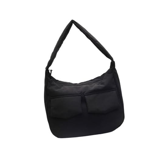 KieTeiiK Unisex Nylon Crossbody Tasche Geräumige Umhängetaschen Mit Großer Hauptfachschule Für Frauen Und Männer Nylon von KieTeiiK