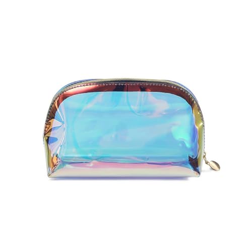 LaserKosmetiktasche HolographicMake Up Tasche wasserdichte Kosmetiktasche Mit Reißverschluss Transparente Kulturtasche PVC Organizer Tasche Laserwasserdichte Make Up Tasche Holographicmakeup Tasche von KieTeiiK