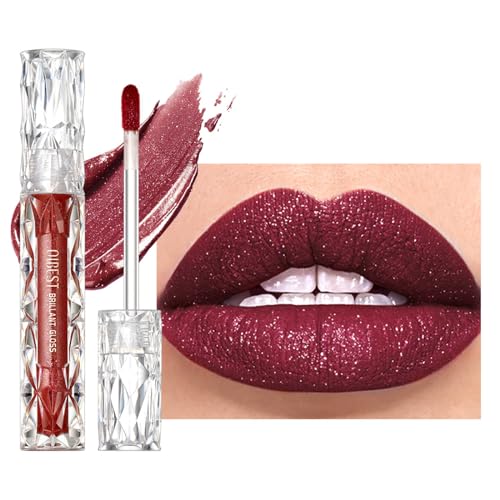 Matte Lip Gloss Glitter Metallic Liquid Lipstick Glitter Shimmery High Pigment Long Lasting Lip Gloss High Pigment Lip von KieTeiiK