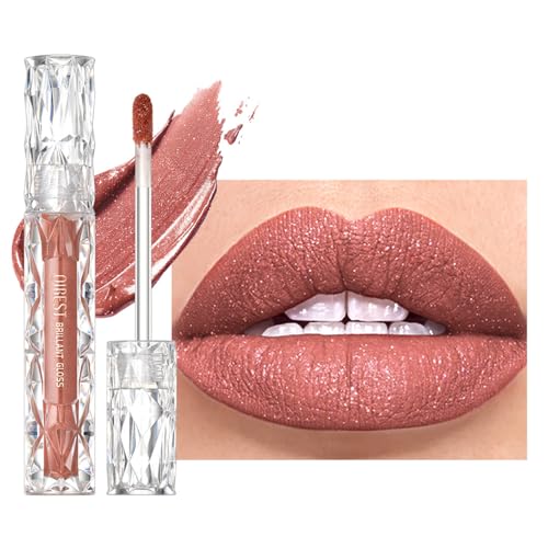 Matte Lip Gloss Glitter Metallic Liquid Lipstick Glitter Shimmery High Pigment Long Lasting Lip Gloss High Pigment Lip von KieTeiiK