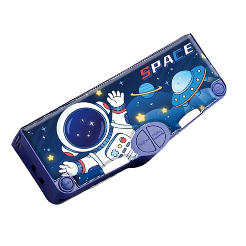 Multifunktionales Bleistiftkoffer Enthält Spitzerschere Zeitplan Für Finger Wrap Klebeband Klarer Lineal Eraser Kinder Pen Box Süße Cartoon Stiftbox von KieTeiiK