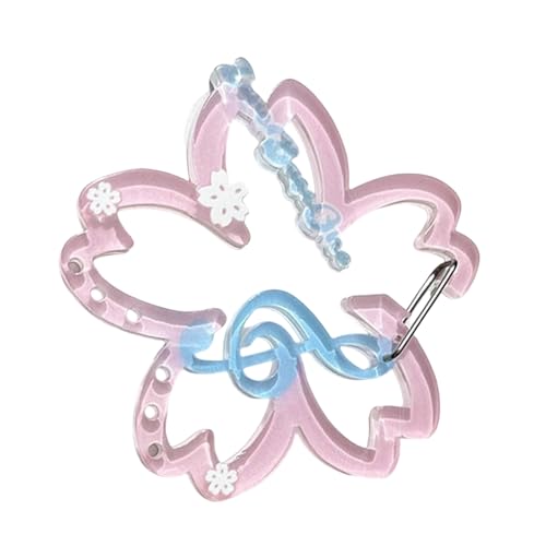 Musical Note Form Carabiner Keychain Fashion Key Accessoires Outdoor Schlüsselhalter Geeignet Für Wandercamping Freien Schlüsselhalter von KieTeiiK