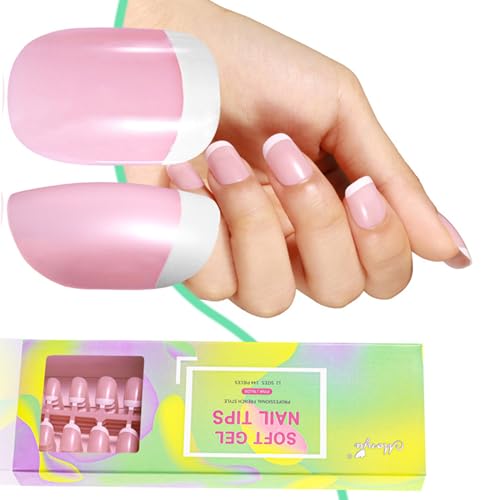 Praktische Und Vielseitige French Maniküre Nagelspitzen Hochwertiges Nail Art Werkzeug Für Modische Frauen Schnelle Und Einfache Installation von KieTeiiK