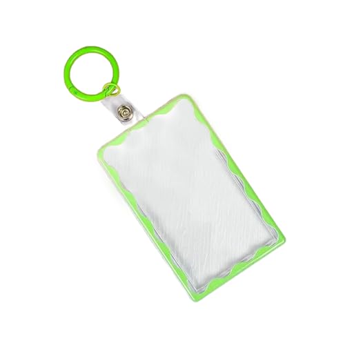 Transparenter Kartenhalter Acrylküre Zugang Koreanische Stile Mit Kreativen Designs Für Idol Fotos Und Postkarten ID Buskarten Beschützer von KieTeiiK