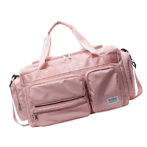 KieTeiiK Travel Duffle Bag Wochenends Übernachtung Training Fitnessstudio Toted Bags Für Frauen Mädchen Schultergeschenke Wasserresistent Weekender Über Nacht Tasche von KieTeiiK