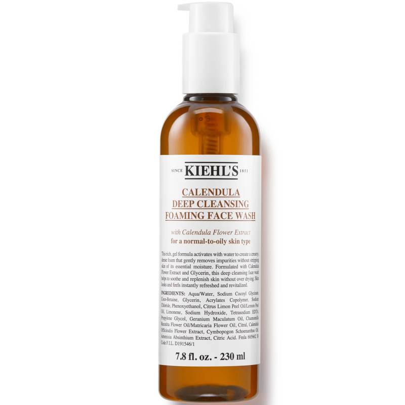 Kiehl's Calendula Deep Cleansing Foaming Face Wash (Verschiedene Größen) - 230ml von Kiehl's Since 1851