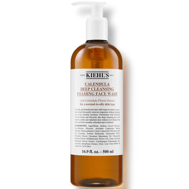 Kiehl's Calendula Deep Cleansing Foaming Face Wash (Verschiedene Größen) - 500ml von Kiehl's Since 1851
