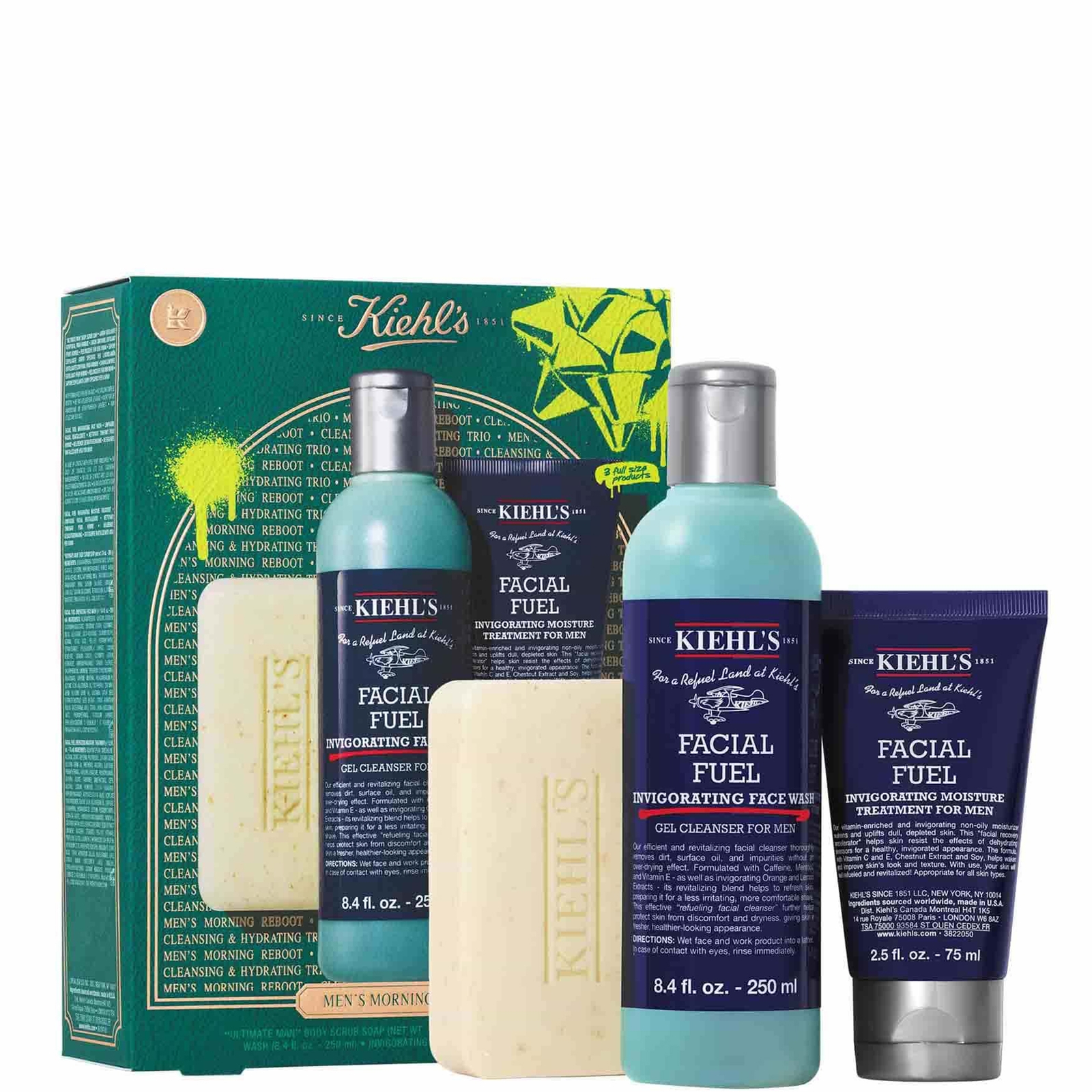 Kiehl's Men's Morning Reboot Set von Kiehl's Since 1851