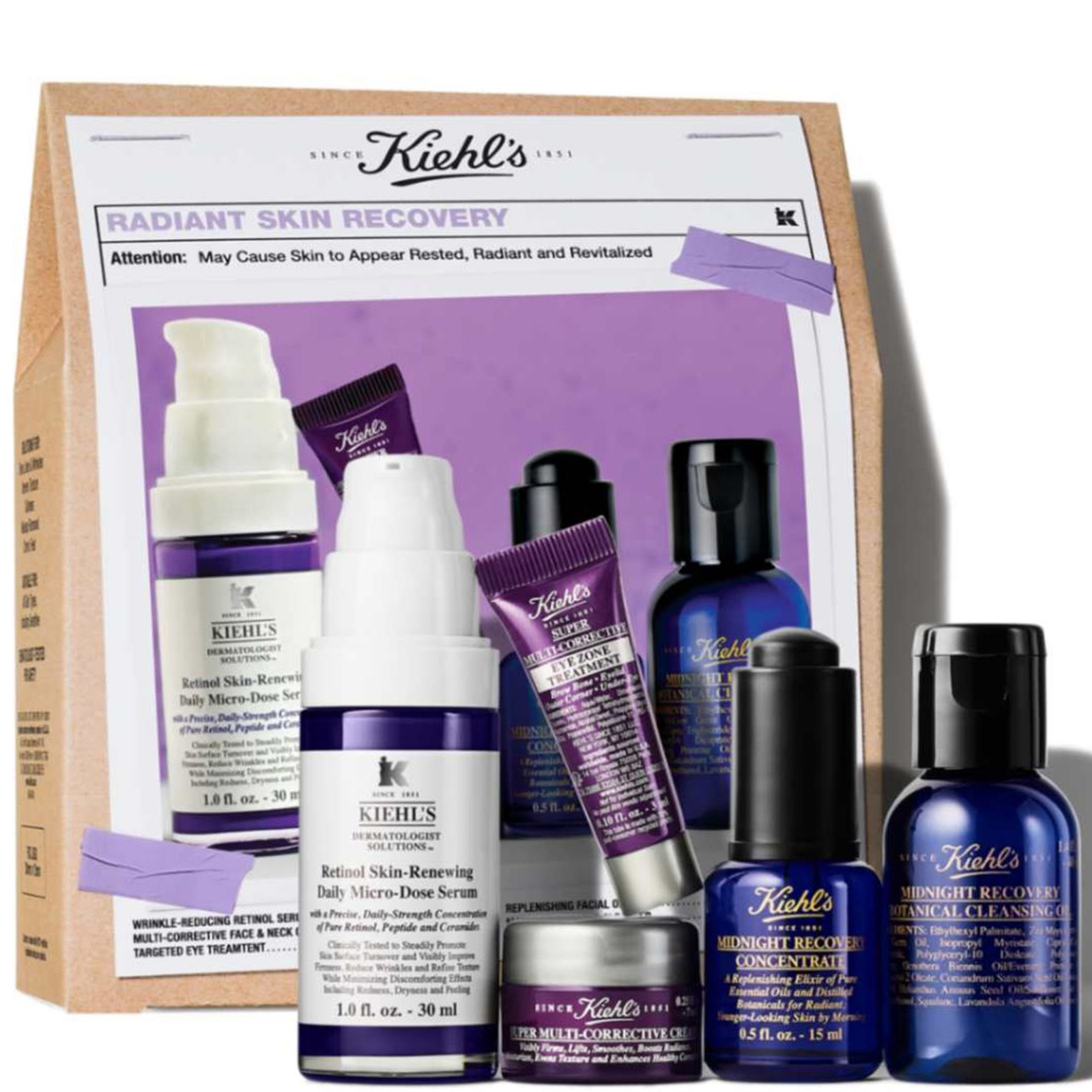 Kiehl's Radiant Skin Recovery Set von Kiehl's Since 1851