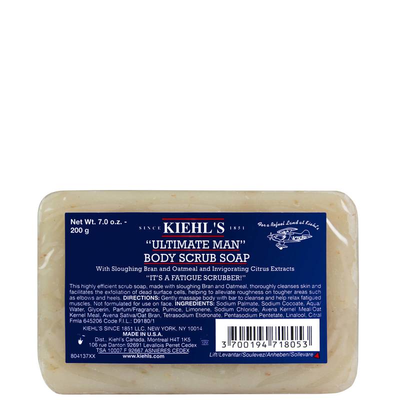Kiehl's Ultimate Man Body Scrub Seife 200g Kiehl's Ultimate Man Body Scrub Seife 200g von Kiehl's Since 1851