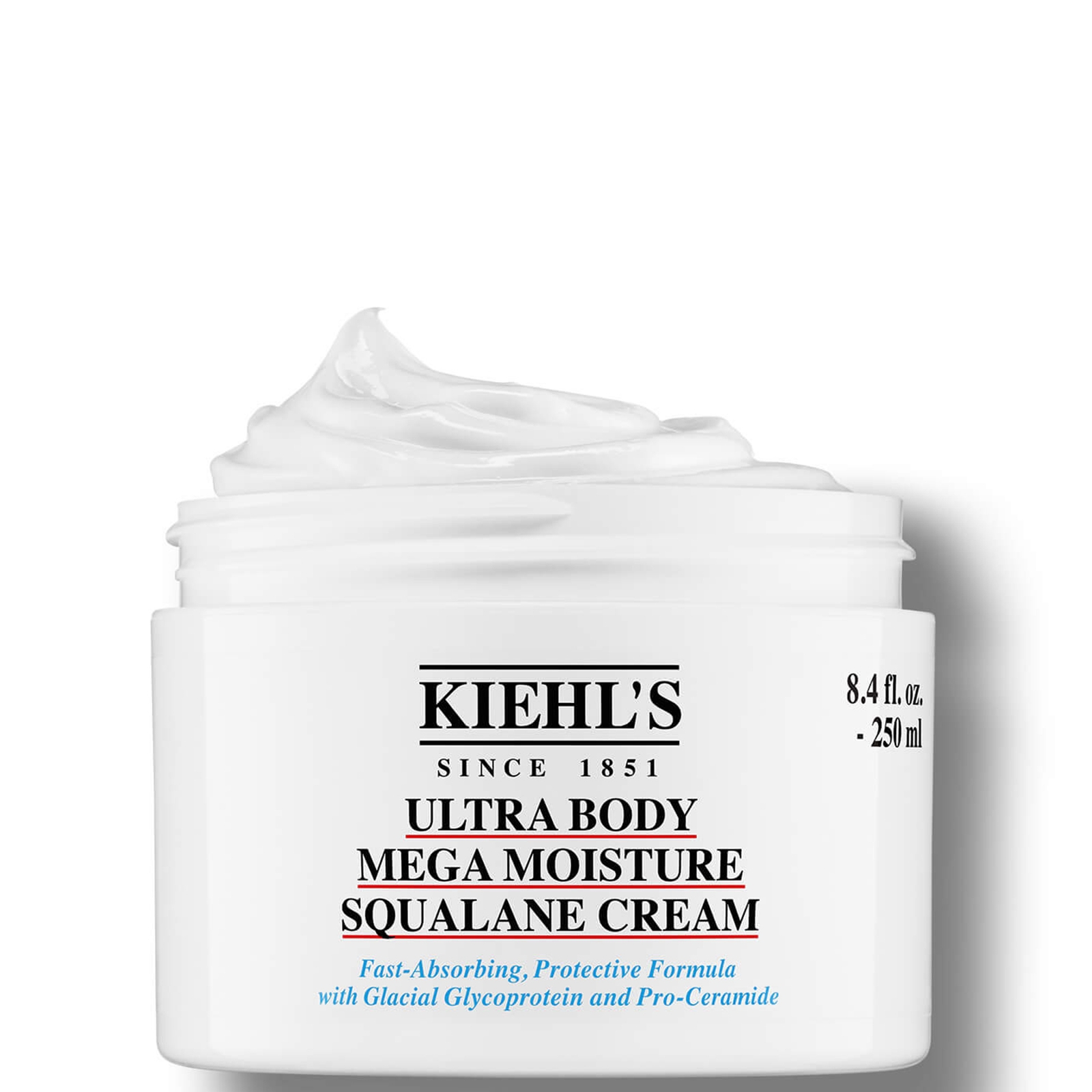 Kiehl's Ultra Body Mega Moisture Squalane Cream 250ml von Kiehl's Since 1851