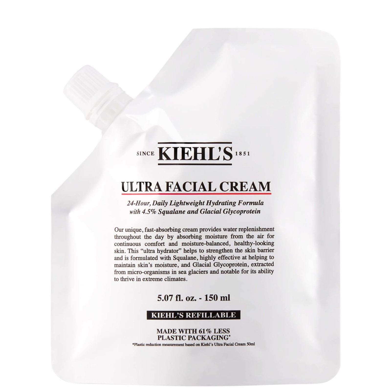 Kiehl's Ultra Facial Cream Refill Pouch 150ml von Kiehl's Since 1851