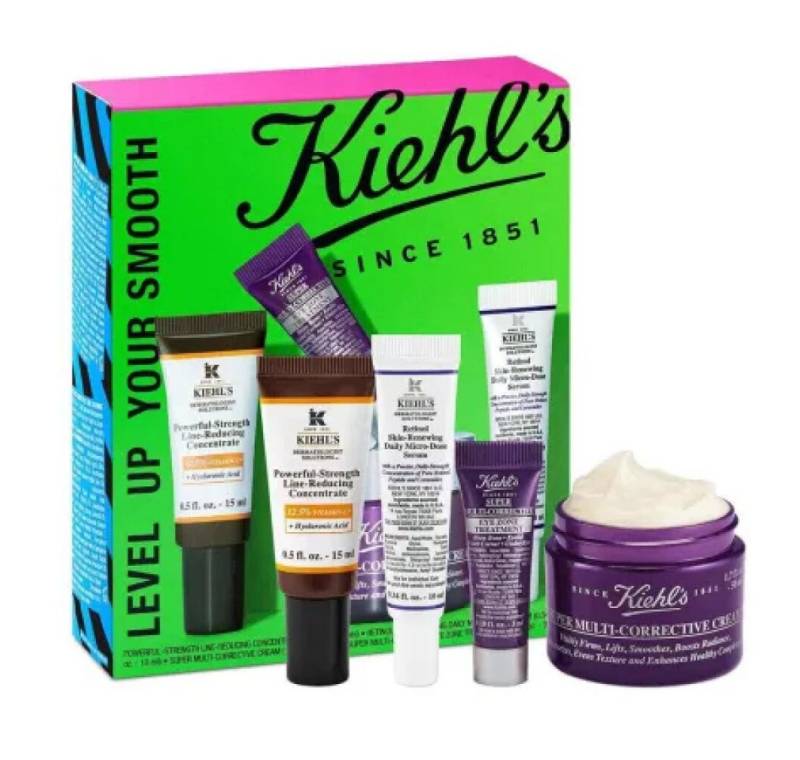 Kiehl Hautpflege-Set Level Up Your Smooth Gift Set von Kiehl