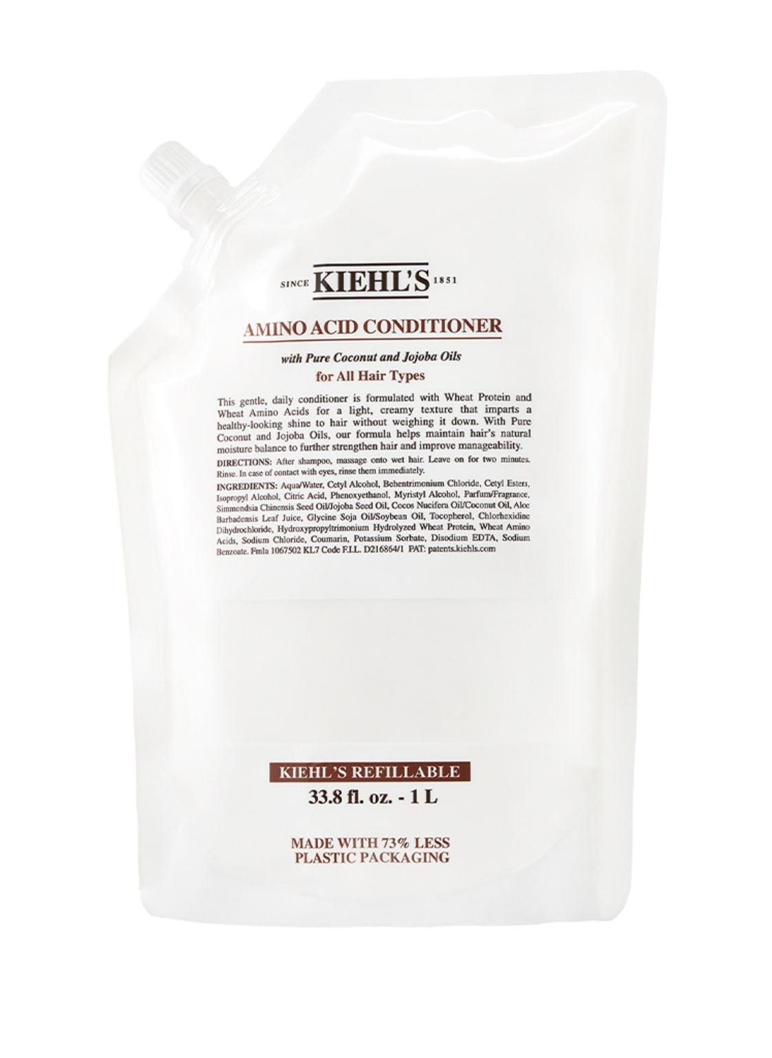 Kiehl's Amino Acid Conditioner Refill Pflegespülung 1000 ml Kiehl's Amino Acid Conditioner Refill Pflegespülung 1000 ml von Kiehls