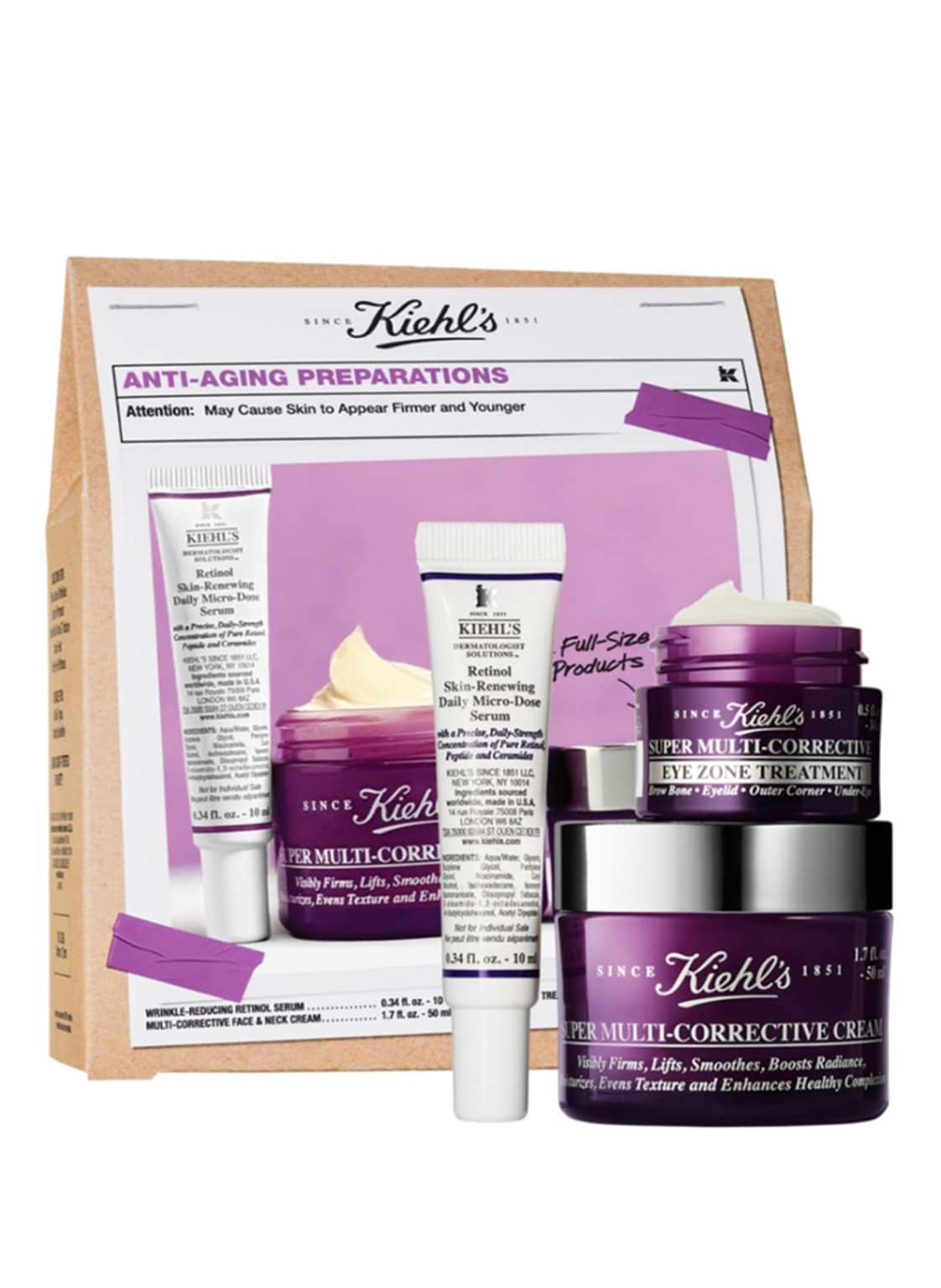 Kiehl's Anti-Aging Preparations Set Pflege-Set Kiehl's Anti-Aging Preparations Set Pflege-Set von Kiehls