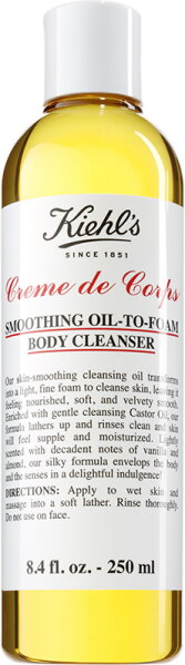 Kiehl's Creme de Corps Smoothing Oil-to-Foam Body Cleanser 250 ml von Kiehls