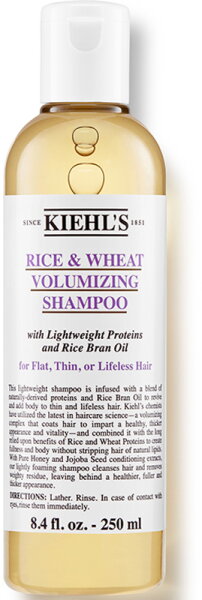 Kiehl's Rice and Wheat Volumizing Shampoo 250ml von Kiehls