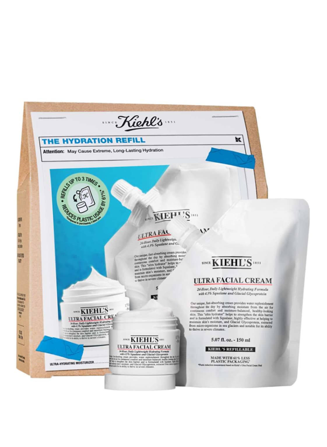 Kiehl's The Hydration Refill Set Pflege-Set 200 ml Kiehl's The Hydration Refill Set Pflege-Set 200 ml von Kiehls