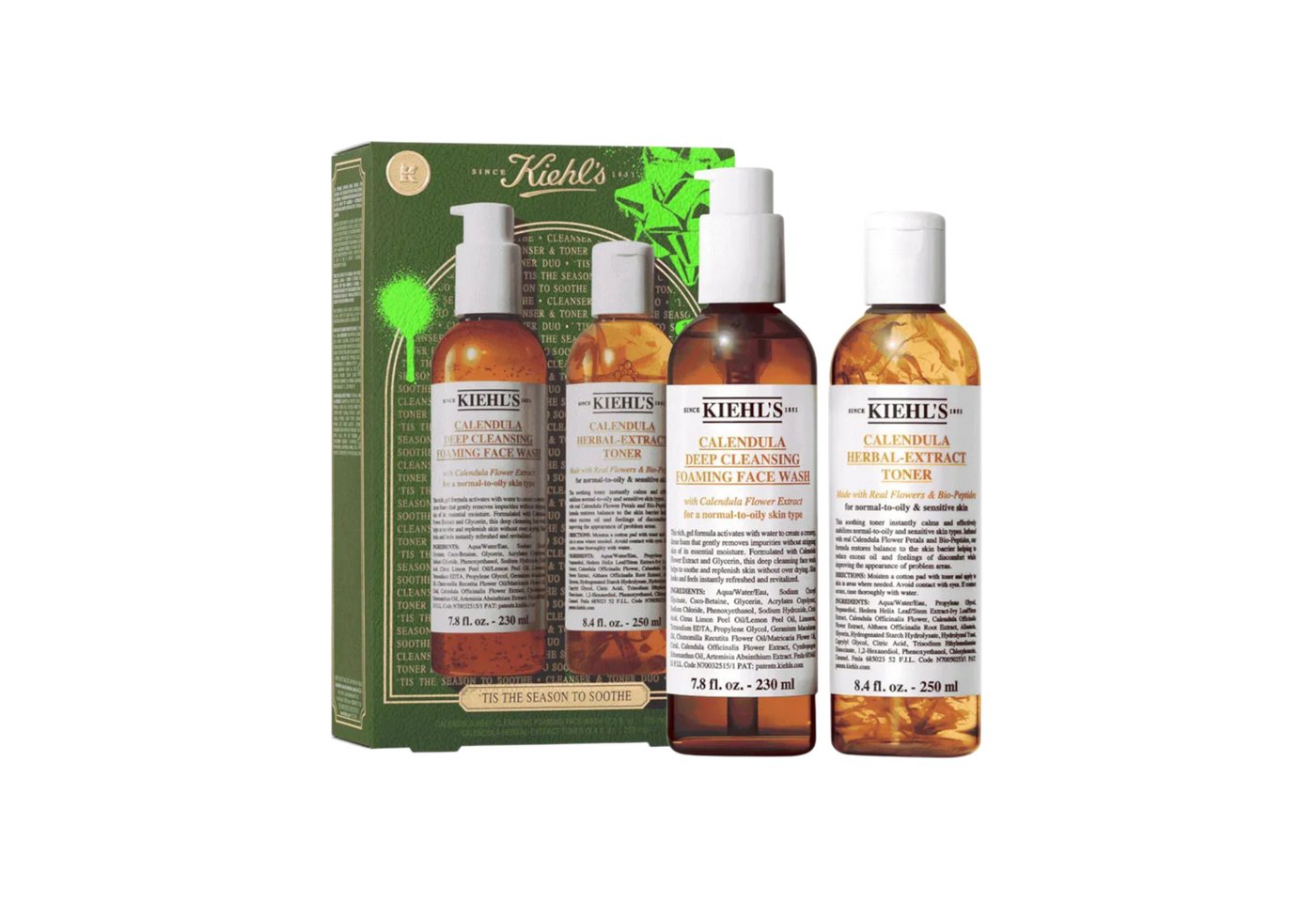 Kiehls Gesichtspflege-Set Tis the Season to Soothe Set, 2-tlg. von Kiehls