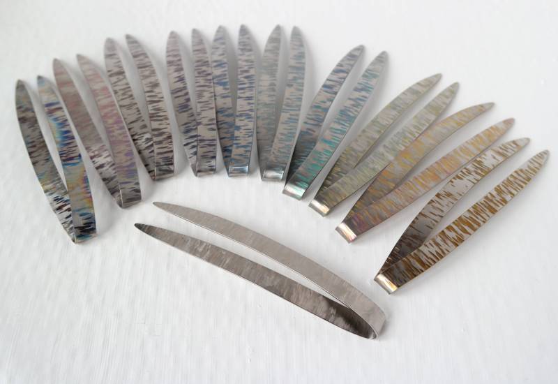 Haarnudel, Haarforke Aus Titan, Titanium Hair Fork Haarnudel, Haarforke Aus Titan, Titanium Hair Fork von Kiehlsklunker
