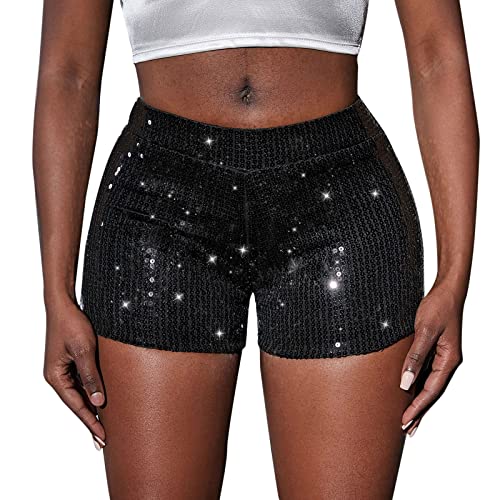 Damen Shorts Wetlook High Waist Kurze Lederhose Skinny Lederoptik Leggins Hose Hotpants Damen Sexy Shorts Glanz Hohe Taille PU Kurze Hose Push up Kunstlederhose Damen PU Shorts (A-013, M) von Kielsjajd