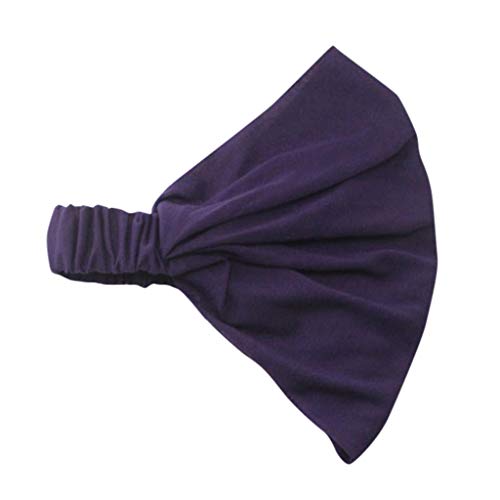 Fahrrad Brillen Herren Mit Band Es ist bequem für leichten Bandana Headbands Women Men Japanese Headband Sommer Spiele (Purple, One Size) von Kielsjajd