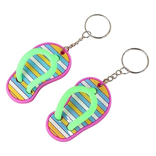Schlüsselanhänger Herren Edel Flip-Flop-Schlüsselanhänger, lustige Schlüsselanhänger für Rucksack, Geldbörse, Gepäck, tolle Giveaways für Geburtstage, Luau-Strand- und Küssende (Green, One Size) Schlüsselanhänger Herren Edel Flip-Flop-Schlüsselanhänger, lustige Schlüsselanhänger für Rucksack, Geldbörse, Gepäck, tolle Giveaways für Geburtstage, Luau-Strand- und Küssende (Green, One Size) von Kielsjajd