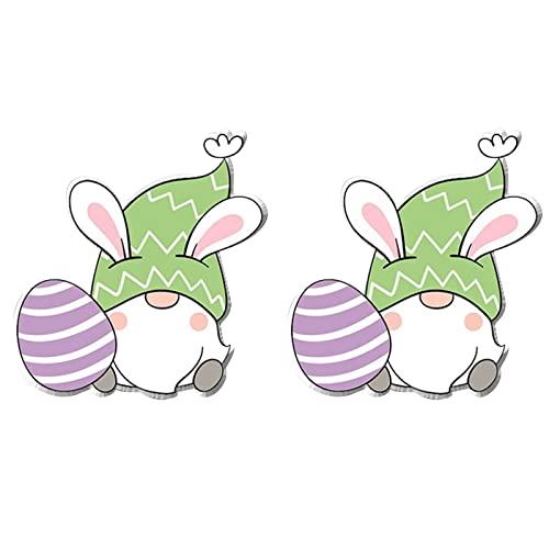 Süße Hase Ostern Ohrring niedlicher Tierschmuck Niedliche Ohrringe Frau Niedliche Cartoon-Anhänger-Ohrringe Kaninchen-Ohrringe Ohrringe Kinder Silber 925 Mädchen Hänger (White, One Size) von Kielsjajd