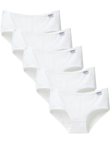 Kiench Mädchen Unterhosen Slips Baumwolle 5er-Pack Weiß EU Größe 164/14-15 Jahre Etikett XXL von Kiench