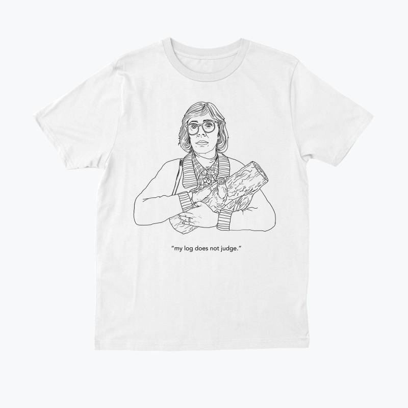 "Twin Peaks Log Lady "Meine Stämme Urteilt Nicht." Shirt von KieranHeather