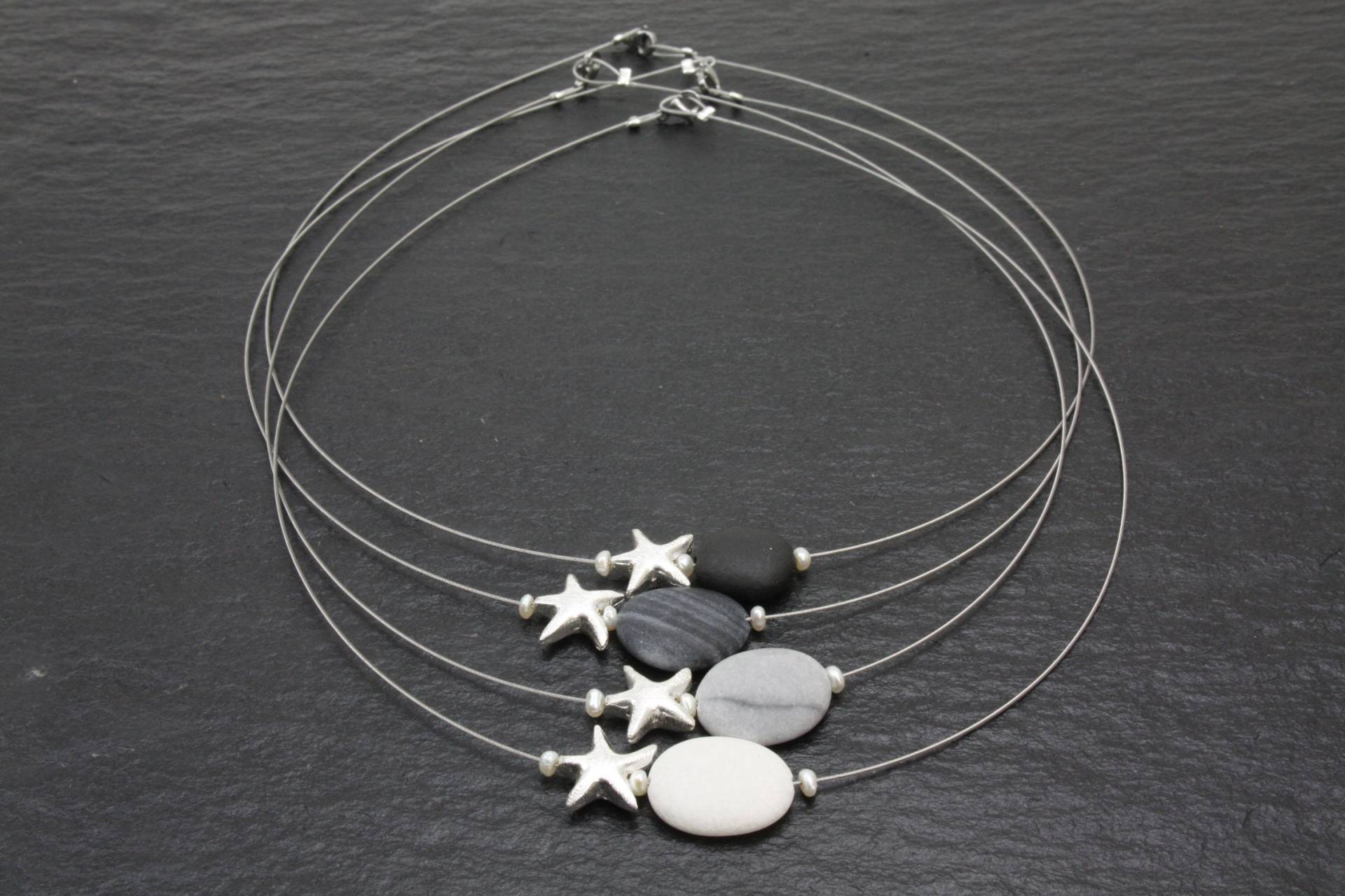 Collier "Silberseesternchen" Collier "Silberseesternchen" von Kieselschmuck