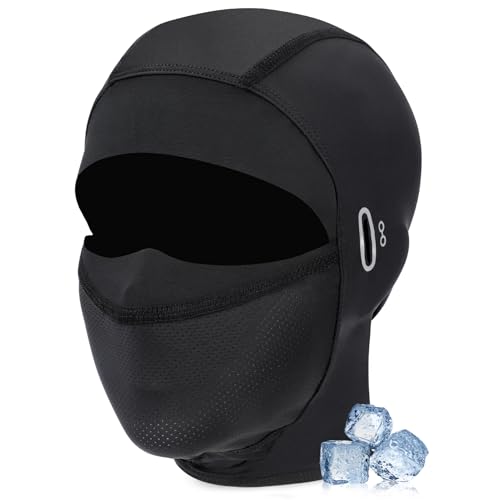 Kiiwah Sommer Sturmhaube für Herren und Damen, UV-Schutz Kühlung Balaclava Dünn Atmungsaktiv Motorrad Sturmmaske für Radfahren Outdoor Sports von Kiiwah