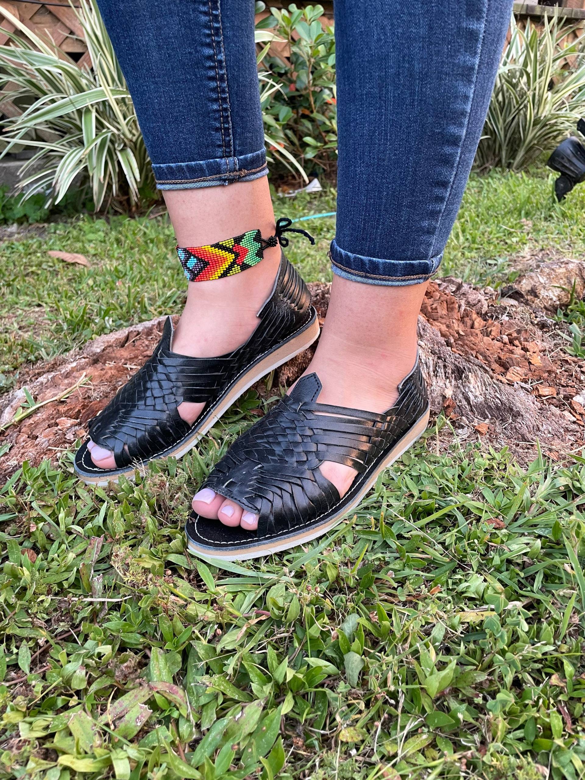 Frauen Handgemachte Huarache Frauen Handgemachte Huarache von KikasArtesanal